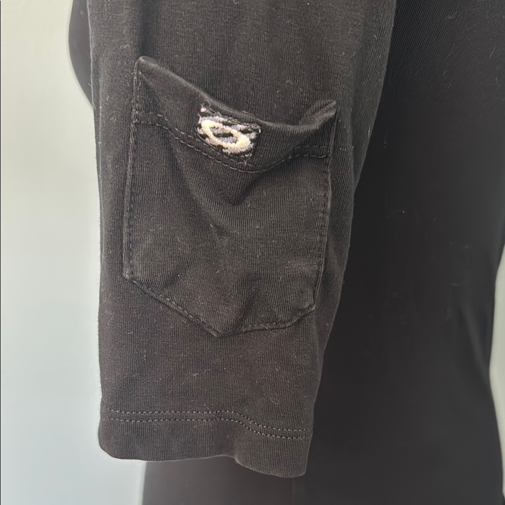 Oakley Women’s Black Fitted 1/2 Sleeve Top Sz S - Picture 5 of 6
